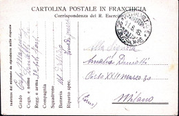 1916-Posta Militare/2^ DIVISIONE C.2 (11.8) Su Cartolina Franchigia Non Ufficial - Guerre 1914-18