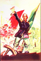 1944-Mazzini E Bandiera Vignetta Senza Scritte (Cerruto/Colla RSI 53) Nuova - Marcophilia