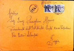 Italy - Repubblica - Democratica Lettera / Cartolina Da Foggia, Tassata - S7184 - 1946-60: Poststempel