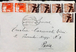 Italy - Repubblica - Democratica Lettera / Cartolina Da Garadassi - S7179 - 1946-60: Poststempel