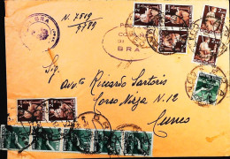 Italy - Repubblica - Democratica Lettera / Cartolina Da Bra - S7181 - 1946-60: Poststempel