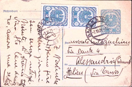 1921-Austria Cartolina Postale Kr.2 Fr.lli Aggiunti Stemma Coppia Kr.2 Baden (7. - Otros & Sin Clasificación
