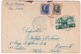 1935-Posta Militare N 25 C.2 (22.11) Su Busta Via Aerea Affrancata Eritrea - Erythrée