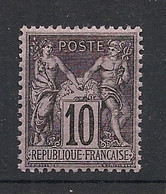 FRANCE - 1898 - N°YT. 103 - Type Sage 10c Noir Type I - Neuf Luxe ** / MNH / Postfrisch - 1898-1900 Sage (Type III)