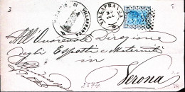 1876-effigie C.20 Su Soprascritta Villafranca (25.8) - Poststempel