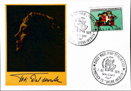 1975-MOGLIANO VENETO Tematica Opera Inedita Annullo Speciale (7.12) Su Cartolina - 1971-80: Poststempel