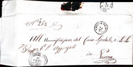 1861-S. PIETRO INCARIANO C1 (26.6) Su Lettera Completa Testo - Storia Postale