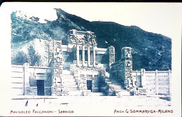 1930circa-SARNICO Mausoleo Faccanoni Arch Sommaruga Nuova - Bergamo