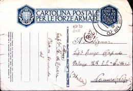 1935-Posta Militare N 70 C.2 (12.11) Su Cartolina Franchigia - Weltkrieg 1939-45