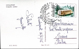 1956-Ungheria Conferenza Intern. Lavoratrici/Budapest Annullo Speciale (19.6) Su - Postmark Collection