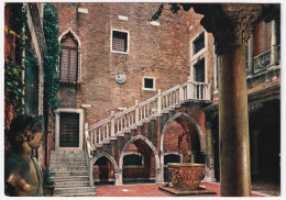 1967-FLORA Lire 20 (1020) Isolato Su Cartolina (Venezia Ca D'Oro) - Venezia (Venedig)