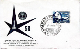 1958-Brasile Esposizione Bruxelles (645) Fdc - FDC