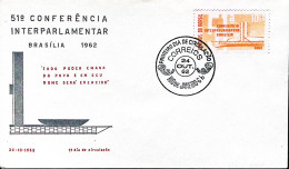 1962-Brasile Conferenza Interparlamentare (722) Fdc - FDC