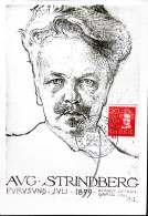 1963-Svezia Poeta Strindberg (347) Maximum - Autres & Non Classés