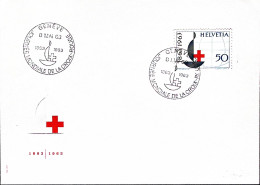 1963-Svizzera Giorn. Mondiale Croce Rossa/Ginevra (8.5.63) Annullo Speciale - Autres & Non Classés