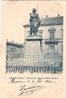 1902-Francia Diretta In Italia "Feurs (Loire) Statue Du Colonel Michel Combes" - Autres & Non Classés