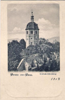 1903-Austria "Gruss Aus Graz Liesl Am Schlosserg" - Other & Unclassified