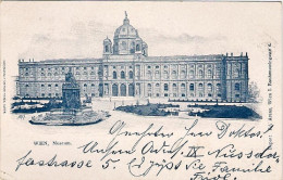 1899-Austria Cartolina "Wien Museum" Viaggiata - Other & Unclassified