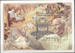 Niger 1998, Pope J. Paul II, BF - Popes
