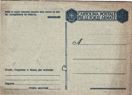 1943-"armi E Cuori"cat.Filagrano Euro 15.Lieve Brunitura - Interi Postali