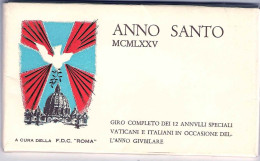 1975-giro Completo 12 Buste Illustrate E Affrancate Con I 12 Annulli Speciali Va - 1971-80: Poststempel