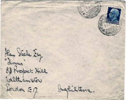 1934-per La Gran Bretagna Affrancata Con L.1,25 Imperiale - Poststempel