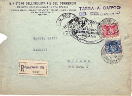 1948-cat.Sassone Euro 75,racc. Tassa A Carico Del Destinatario Espletata Con ST. - 1946-60: Poststempel