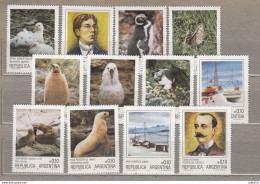 ARGENTINA 1987 Antarctic Fauna MNH(**) Mi 1849-1850 #Fauna961 - Maritiem Leven