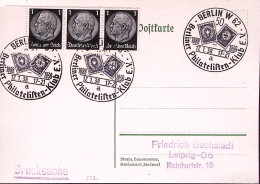 1938-Germania Berlino Circolo Filatelico E.V. Annullo Speciale (17.1) Su Cartoli - Lettres & Documents