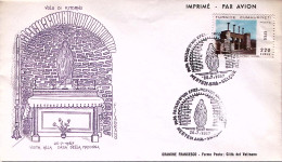 1957-Turchia Volo Ritorno Da Efeso Papa Paolo VI Annullo Speciale Su Busta - Covers & Documents