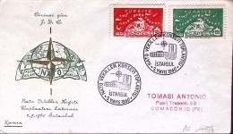 1960-Turchia Istambul Riunione Del Consiglio NATO Annullo Speciale (2.5) Su Bust - Covers & Documents