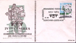1963-Jugoslavia Dubrovnik IV Congresso Federazione Dei Traduttori Annullo Specia - Other & Unclassified