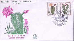 1960-MONACO Soggetti Diversi C.15 E 20 Su Busta Fdc - FDC