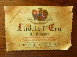 Ladoix 1er Cru - La Minaude - Domaine François Capitain Gagnerot à Ladoix Serrigny - Bourgogne