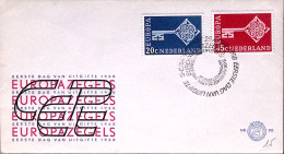 1968-OLANDA Europa1968 Serie Completa Su Fdc - FDC