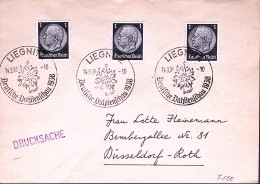 1938-Germania Liegnitz Mostra Nazionale Dalie Annullo Speciale (14.9) Su Busta - Briefe U. Dokumente