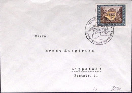 1943-GERMANIA REICH Giornata Francobollo Isolato Su Busta - Covers & Documents