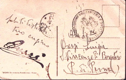 1912-DERNA Fontana Dell'Uadi Viaggiata Derna(16.9) In Franchigia Non Tassata - Libye