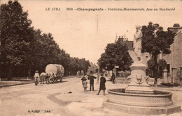 N°4495 W -cpa Champagnole -fontaine Monumentale- - Champagnole