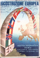 1950-MISSIONE AMERICANA ERP Viaggiata Roma (13.6) - Demonstrationen