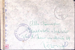 1944-FELDPOST 58772 A Manoscr. Al Verso Di Busta Feldpost/b (25.1) Da Italiano A - War 1939-45