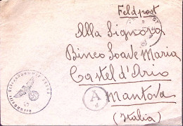 1944-FELDPOST 29808 Manoscr. Al Verso Di Busta Feldpost/b (25.6) Da Italiano Agg - Weltkrieg 1939-45