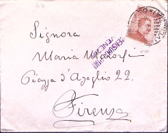 1918-CENSURA P. M./ Venezia Lineare Su Busta Venezia (3.6) - Poststempel