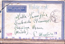 1943-FELDPOST 57798D Manoscritto Al Verso Di Busta Annullo Feldpost/b (4.11) Da  - War 1939-45