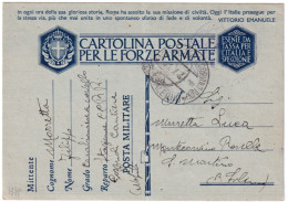 1941-Stazione CC.RR. Pozzuoli Cantiere Manoscr. Su Cartolina Franchigia Pozzuoli - Marcophilie