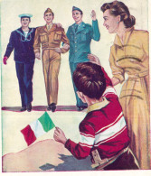 1959-GIORNATA FORZE ARMATE Viaggiata In Franchigia Miramare Di Rimini (5.11) Con - Patriotiques