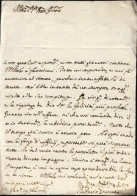 1731-Venezia 29 Dicembre Lettera Di Tiberio Zuccato - Historische Dokumente