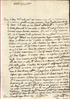 1641-Padova Martedì Dopo Pasqua Lettera Di Andrea Moretti Diretta A Enrico Giorg - Historische Dokumente