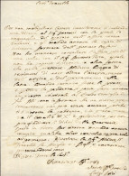 1785-Venezia 31 Agosto Lettera Di Luigi Arici Al Fratello Francesco Antonio Aric - Documentos Históricos