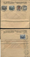 1930-Holland Nederland Olanda Due Lettere Dirette In Italia Con Affrancatura Com - Marcophilie